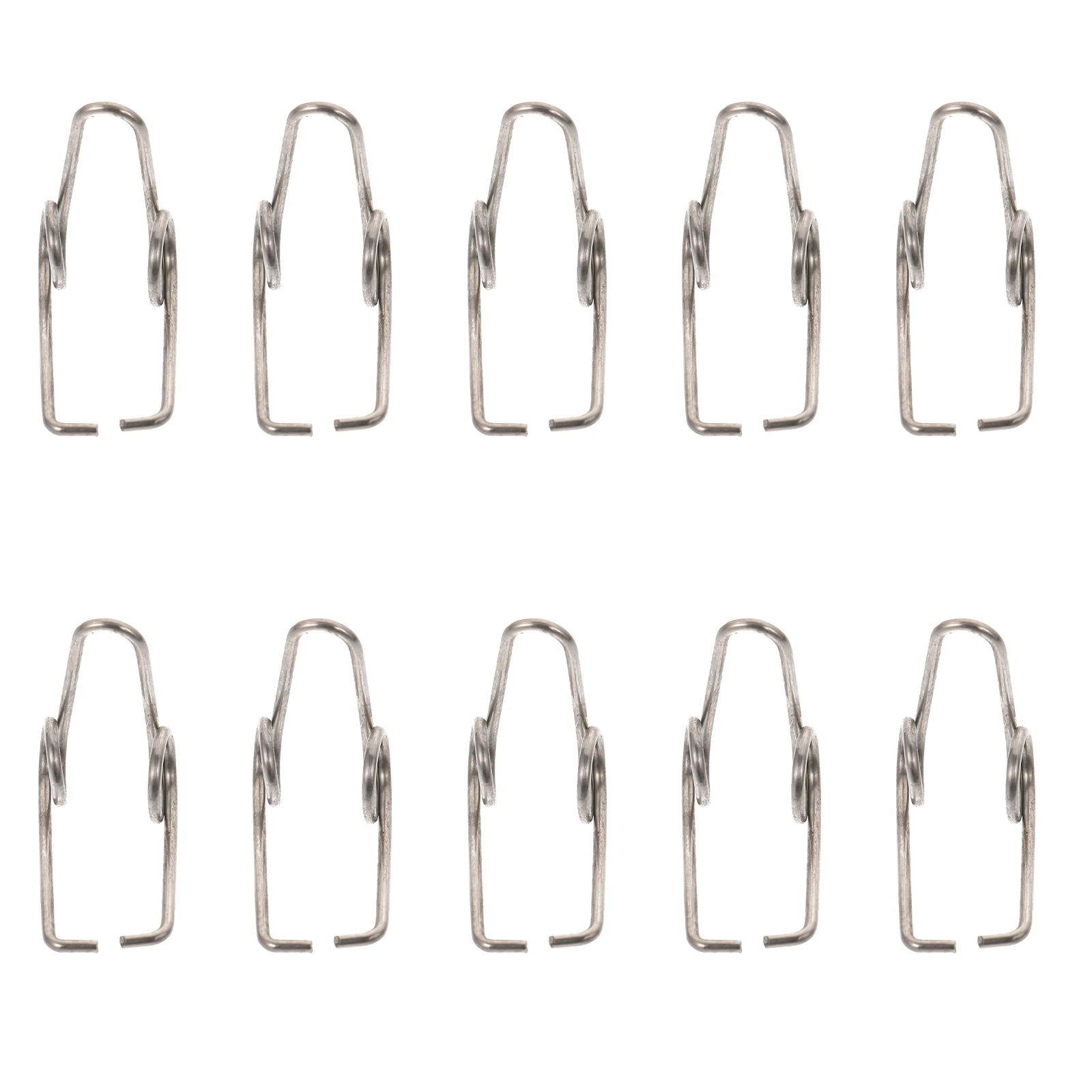 

10pcs Trumpet Watergate Key Accessories Draining Springs Replacements Silver High-Quality Iron Durable Sturdy Replacement Parts
