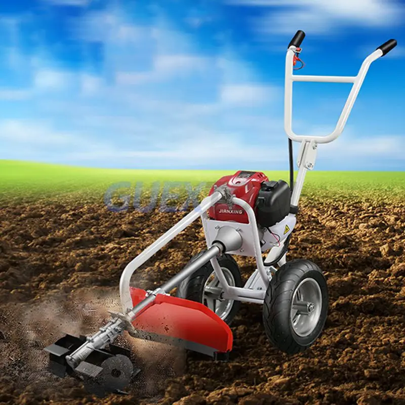 Imagem -04 - Stroke Quality Multi Tool Cortador de Escova Motor Gasolina Strimmer Grass Cutter Mini Tiller Grass Tiller Ervas Daninhas do Solo e Amaragem 4