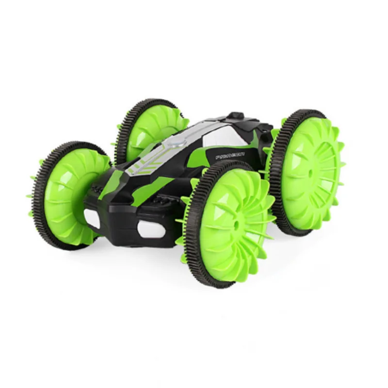 

Remote Control Car 4wd Amphibious Stunt Car 2.4g Remote Control Waterproof Double-sided Driving Tank Car Children's Toys gift