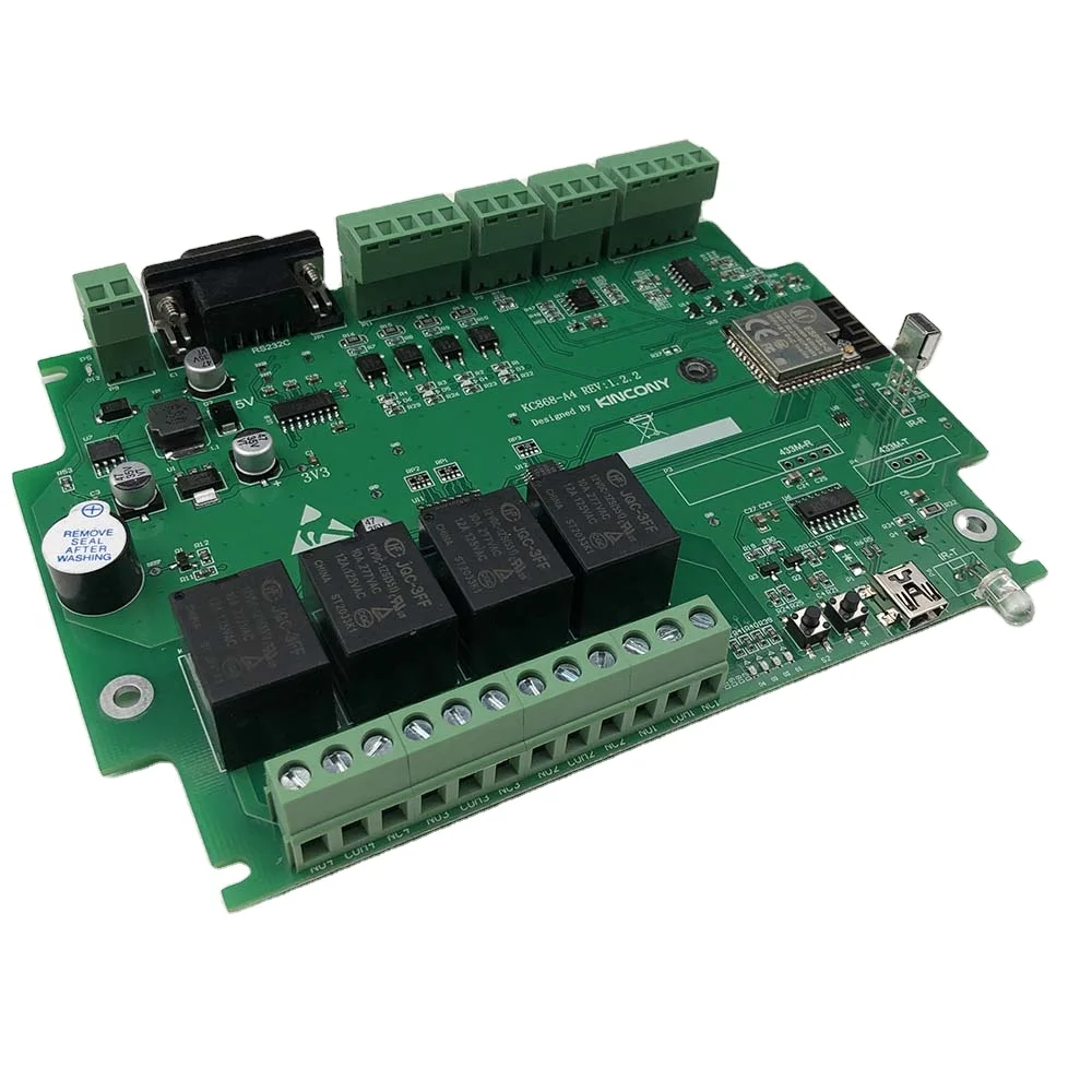 

Kincony ESP32 Wifi RS232 USB Relay Module ADC DAC IR RF 433M Temperature Buzzer Code by Arduin O IDE