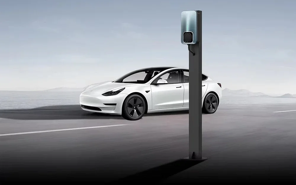 22kW 32A IEC 62196-2規格準拠 壁掛け式充電ステーション APP制御 電気自動車充電器 屋内外対応