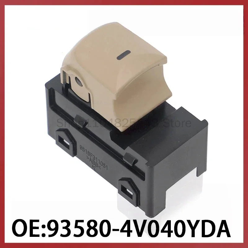 

93580-4V040YDA is suitable for modern auto parts glass lift switch power window single switch