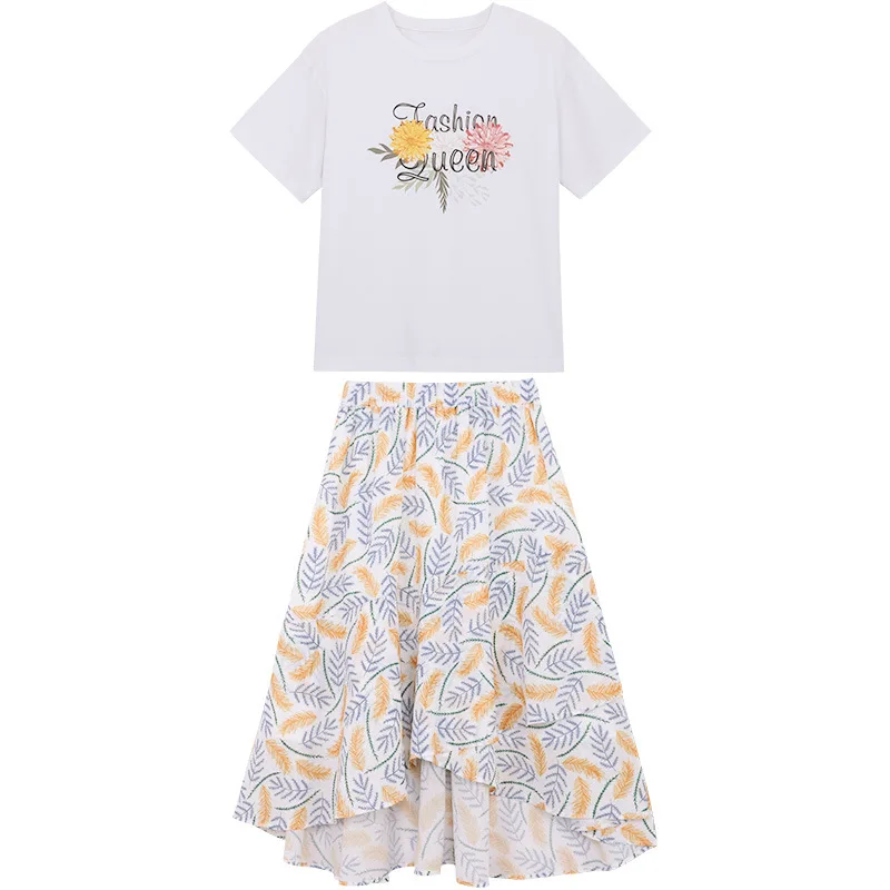 

Girls Summer Dress New Foreign Style Children's Princess Dress Summer Older Children's Skirt