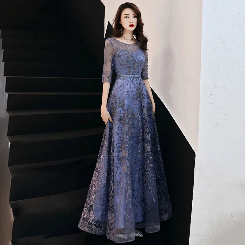 

Elegant Blue Mother of the Bride Dresses Navy, Black Party Dress Mother's Dress Party Gowns