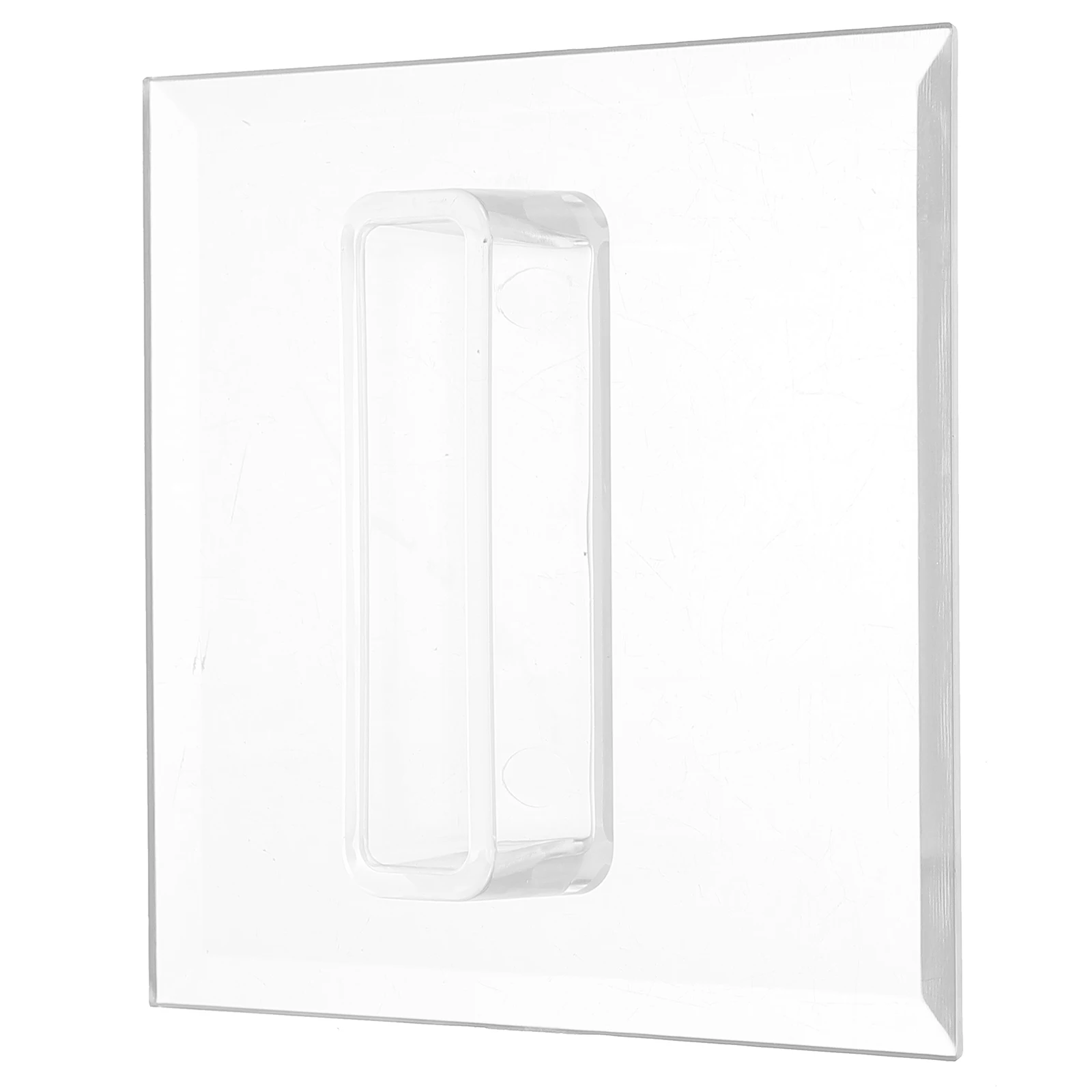 Crystal Scraper 10x10 Acrylic Paint Tool Reusable Wall Art Press Board Household Scraping Boards Clear DIY Sanding Tools