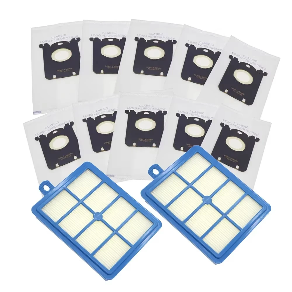 Bolsas de Repuesto para Filtro HEPA para Aspiradoras Electrolux, Filtro HEPA Electrolux y S-BAG para Bolsas Philips Aeg