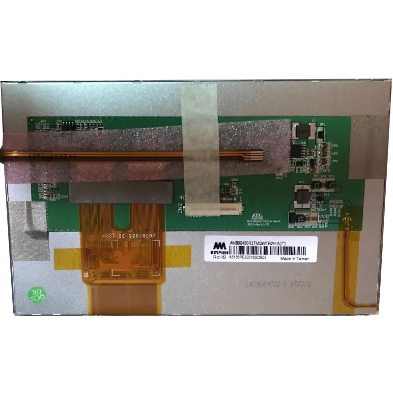 AM AM 800480 R3TMQWTB2H-A tela LCD de 7 polegadas com painel de toque digitalizador/touch pad