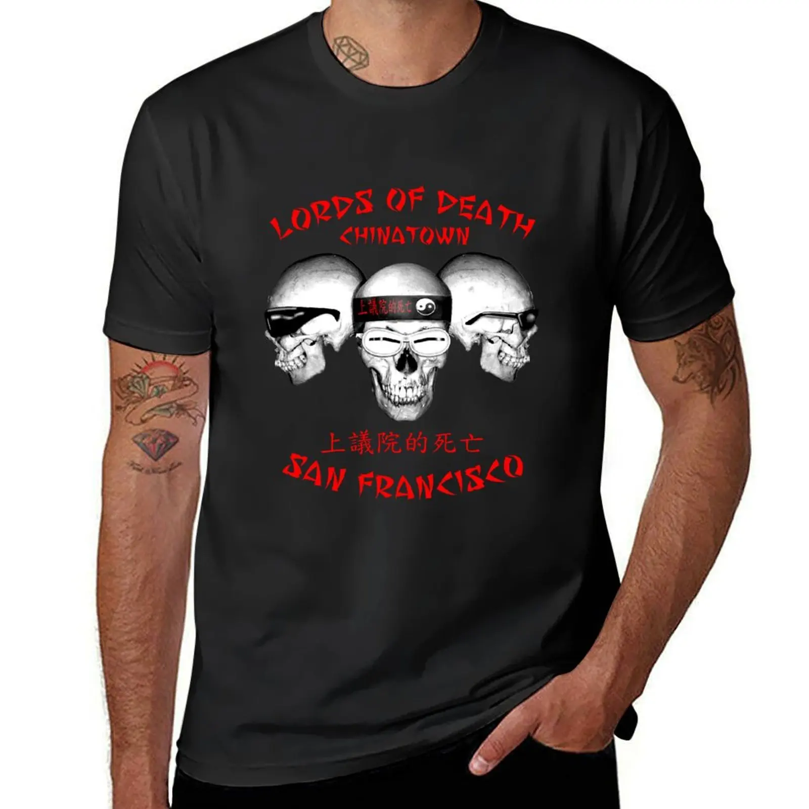 

Lords of Death T-Shirt boys animal print tops heavyweights mens vintage t shirts