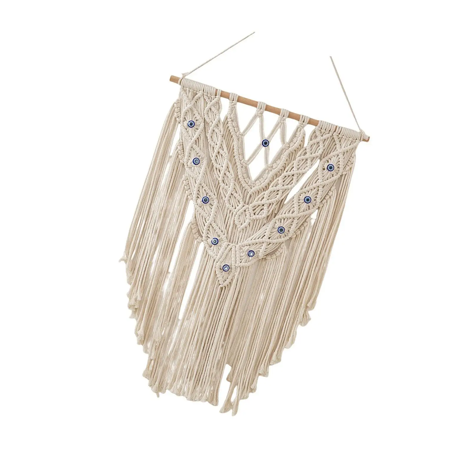 Macrame Woven Wall Hanging Thread Woven Handmade Beautiful Bohemian Home Decoration Geometric Wall Decor for Wedding Party