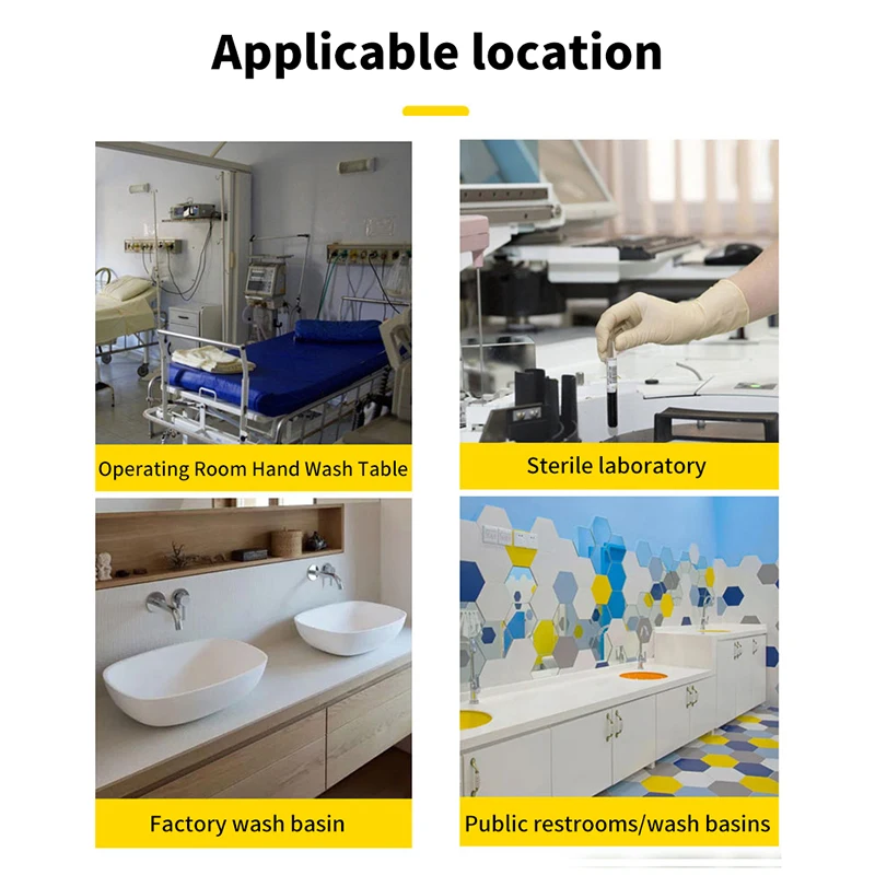 واحد القدم النحاس صنبور حوض ، القدم التبديل ، دواسة القدم ، مختبر طبي ، المطبخ والحمام بالوعة ، الطابق جبل ، 1 قطعة