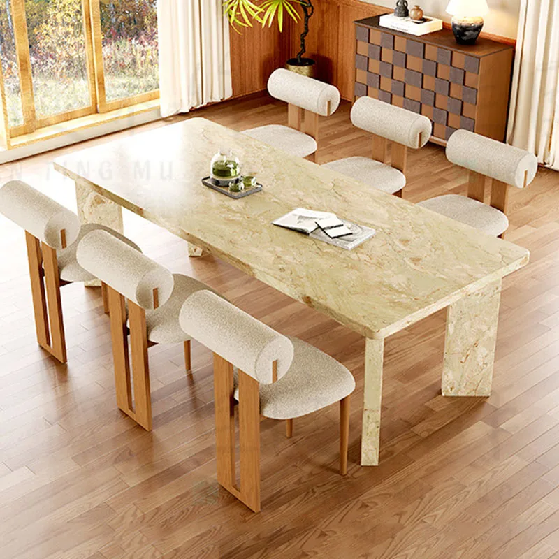 

Modern Study Dining Table Gaming Living Room Luxury High Poker Mahjong Mobile Dining Table Dining Table Muebles Home Furniture