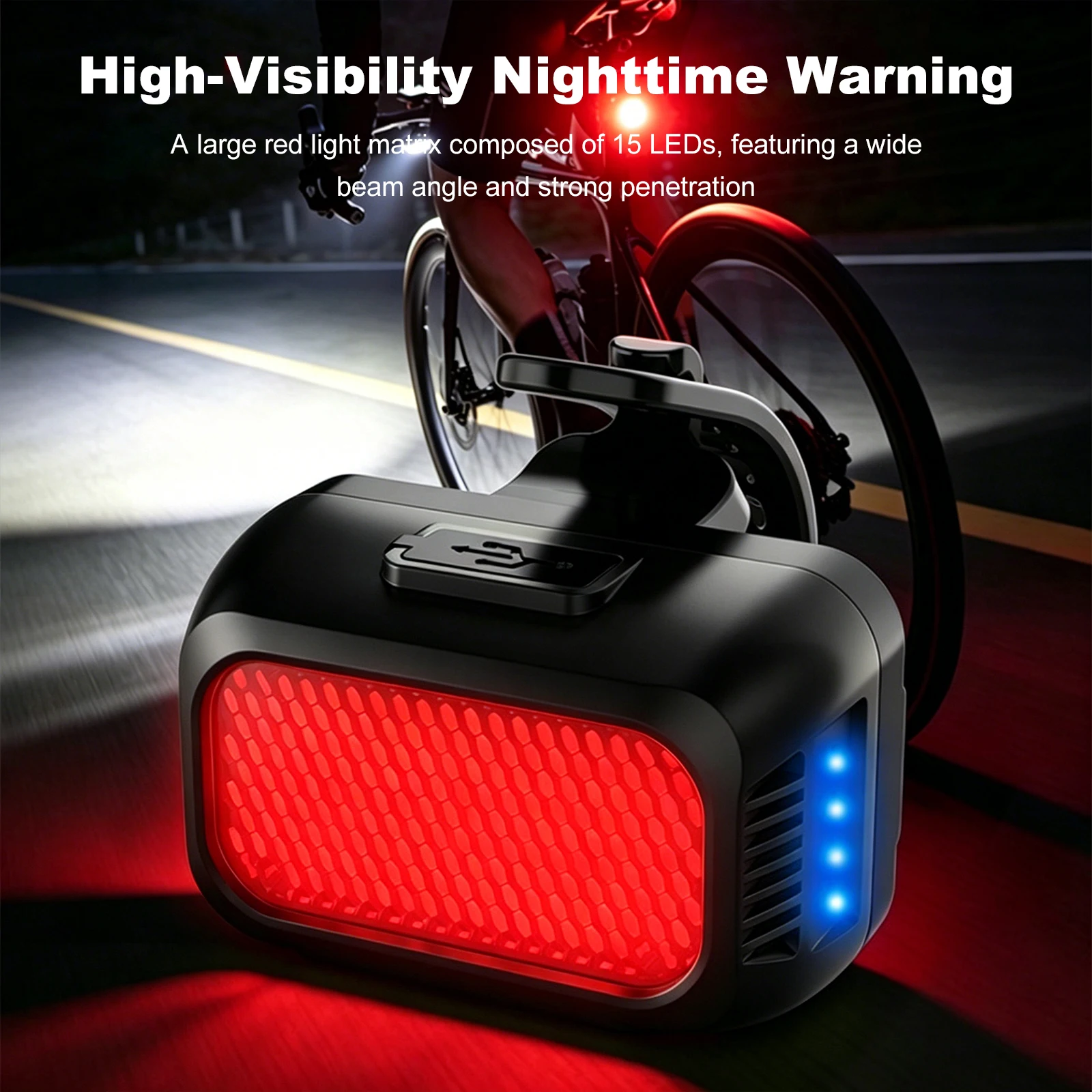 Type-C Powered Bicycle LED Saf - Mountain Biking Experience review and price