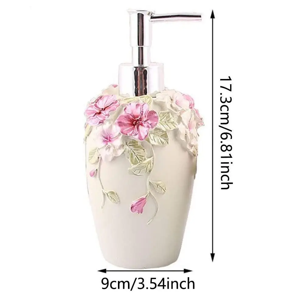 Portable Refillable Liquid Lotion Dispenser Leakproof Shampoo Container Hand Lotion Pump Bottle Resin Dispensing Bottles