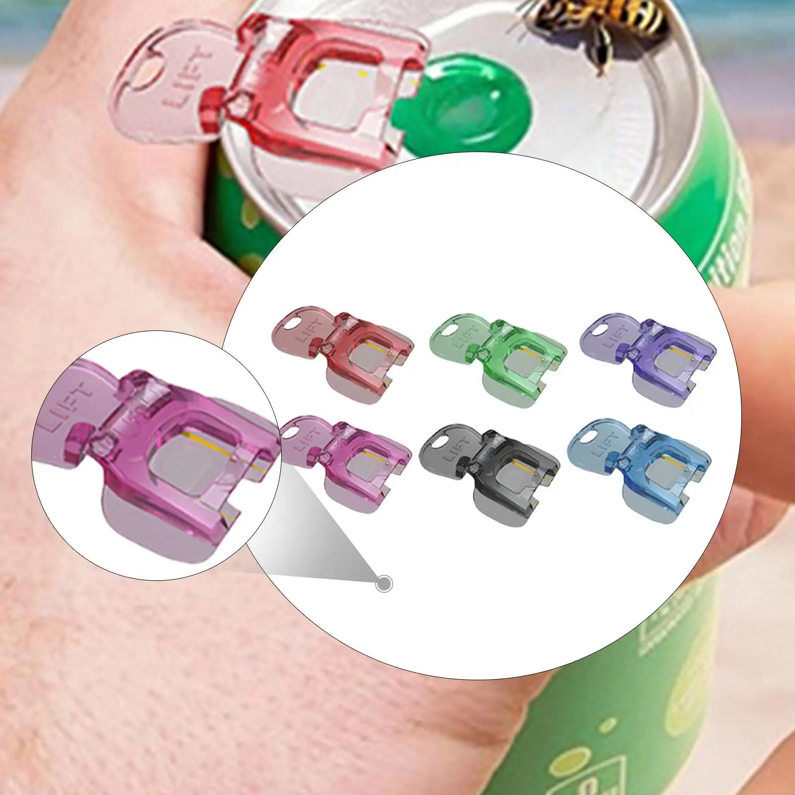 

Easy Can Openers Protector Cap Drink Drinking Soda Beverage Beer Can Openers