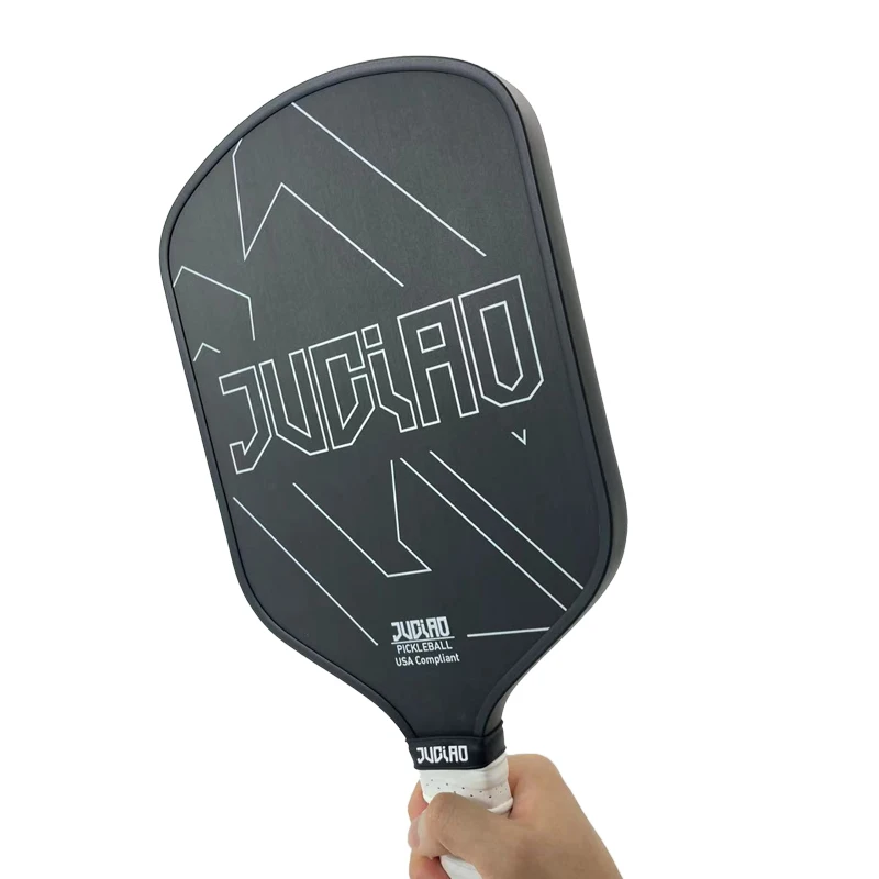 Pickleball paleta de superficie de carbono con alta arena y giro compatible con USAPA, potencia mejorada, Sweet Spot T700, paleta de fibra de