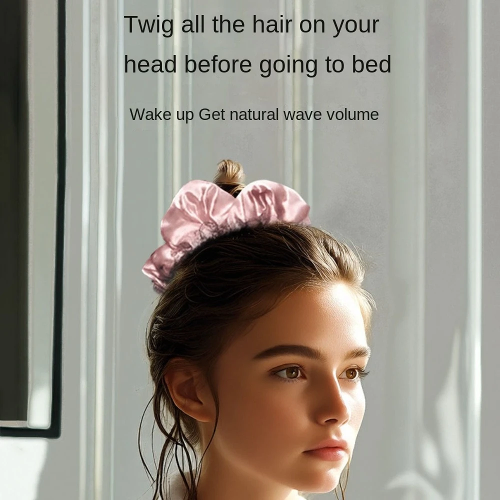 

Кольцо для волос на толстой кишке, бигуди без нагрева, гибкие безнагревательные бигуди для волос на ночь, толстая веревка для волос, кольцо для завивки волос своими руками