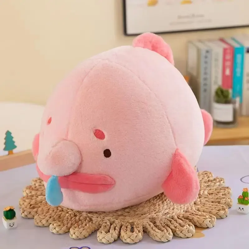 

12 Inches Pink Blobfish Plush Toy Cute Cartoon Clownfish Sea Animal Soft Stuffed Doll Home Decor Girl Boy Birthday Gift