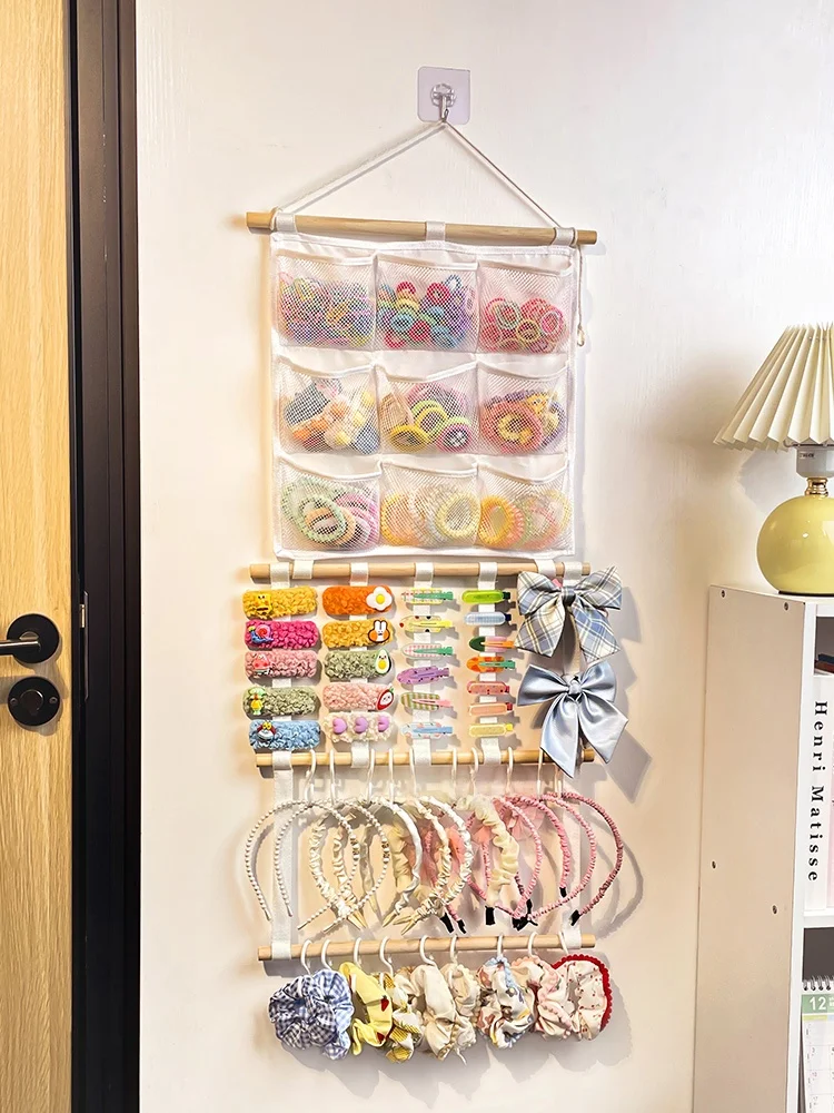 

Children's Hair Accories Wall Hanging Organizer Baby Hair Ba Clips Circlets Elastic Ba Hair Ba Storage Bag