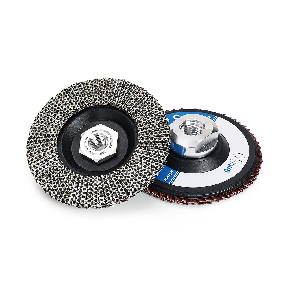 115mm Diamond Electroplated Flap Disc,5/8