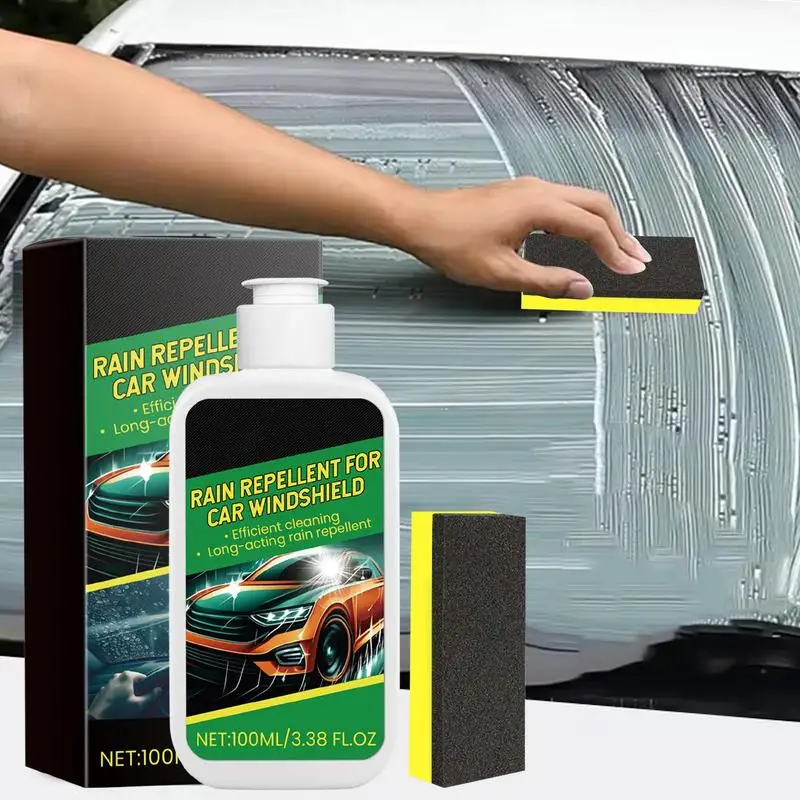 

100ml Car Oil Film Cleaner Spray Glass Coating Stains Remove Agent Auto Windshield Cleaner Spray Refurbishment Cleaning Agent