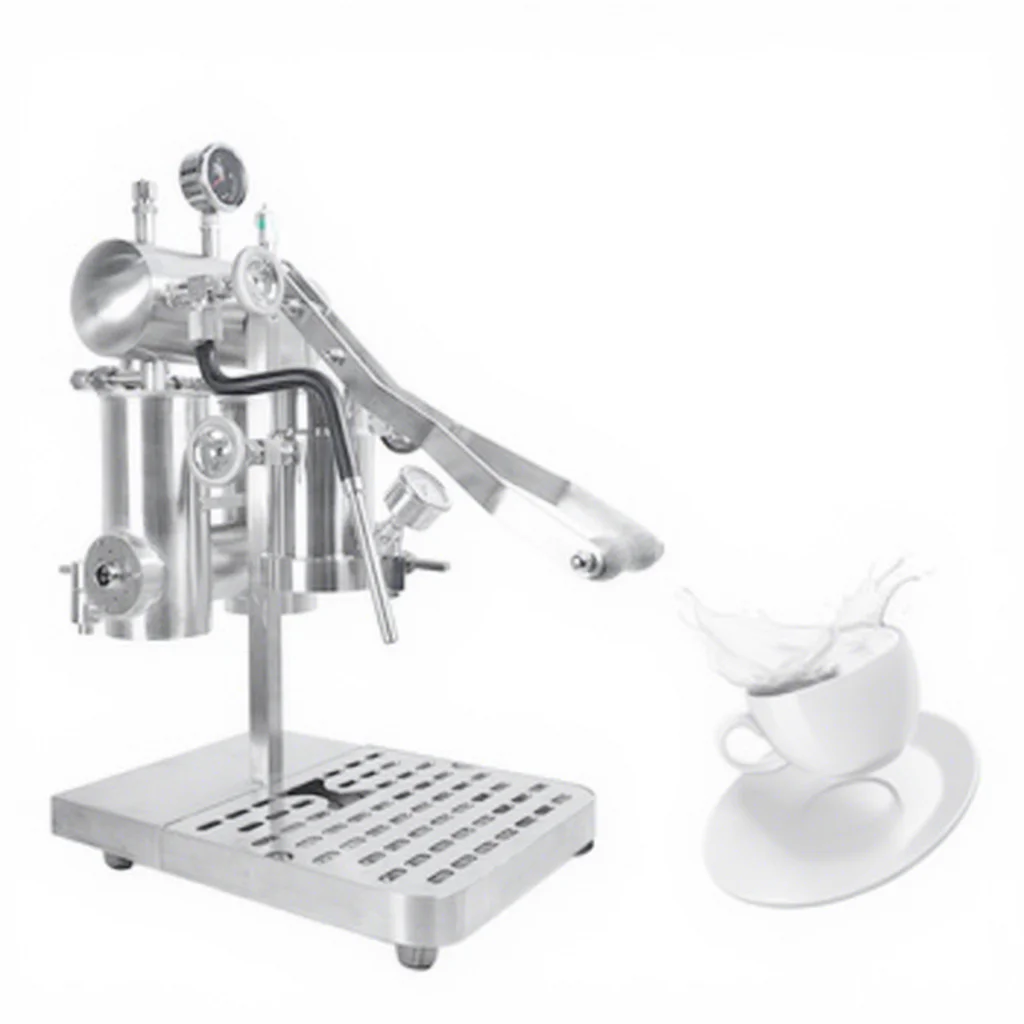 

#heu Portable Espresso Machine Variable Pressure Coffee Maker