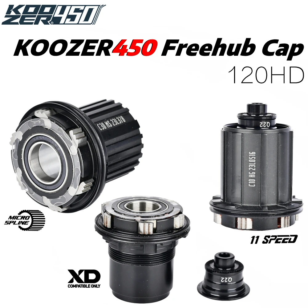 Original koozer 450/450 BOOST Road Mountain Bike Hub End Cap/Ratchet/Shrapnel Repair Accessories Convert Replacement parts