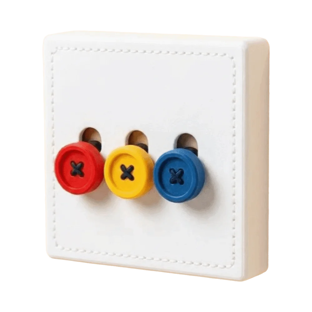 Wall Switch Accessories 1/2/3 Gang Switch Cover 3D Printed Decorative Switch Panel Creative Retro Switch Protector Bedroom
