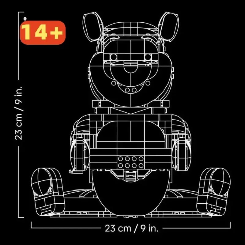 1399pcs-ideal-christmas-gift-building-blocks-classic-bear-ornament-set-educational-toy-for-friends