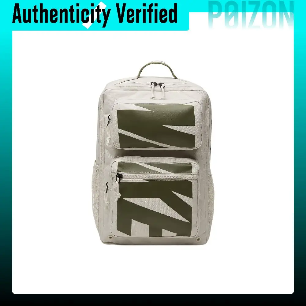 Mochila Nike de Tela con Estampado de Letras Unisex Blanca CZ1247-104