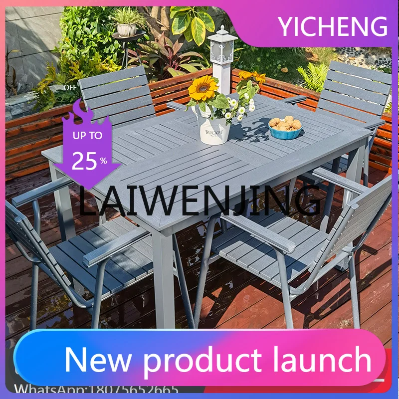 

Комплект уличной мебели LYY: Железный стол и стулья для отдыха на открытом воздухе, для двора и сада