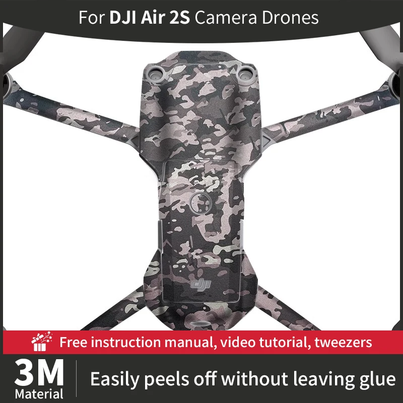 For DJI Air 2s SKin DJI AIR 2S Camera Decorative Stickers Anti-scratch Camera protective film More Colors