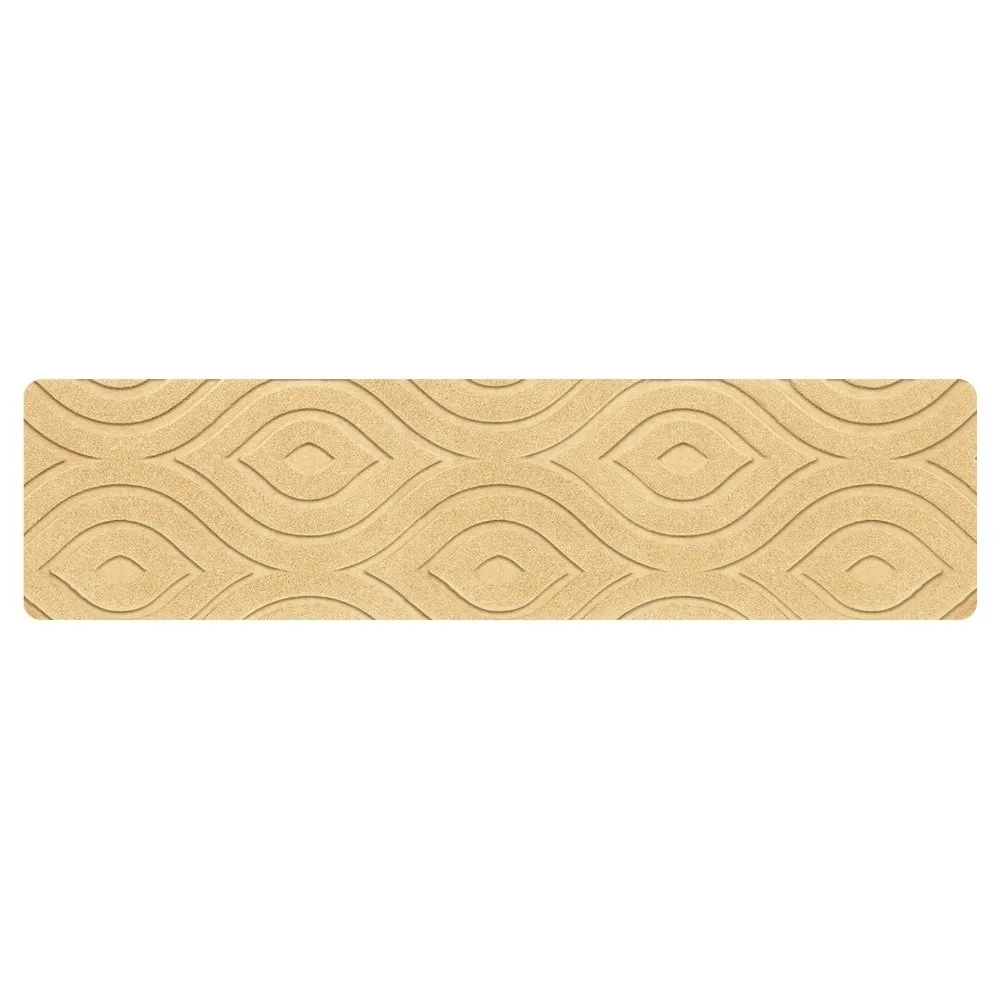 Household TPR Stair Treads Carpets Non-Slip Self Adhesive Staircase Carpet Washable Brushed Embossed Stepping Mat For Elder
