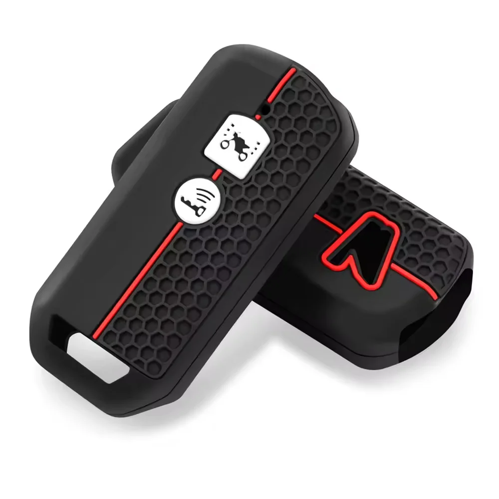 For Honda Pcx 125 Forza 125 300 350 750 ADV Xadv Super Cup SH150i SH300 Sh125 XAV Xlov SH Silicone Key Case Cover Keychain