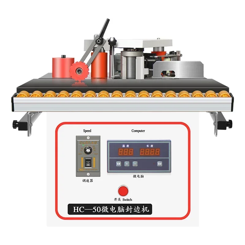 Edge Banding Machine Two-sided Gluing Edge Bander Pvc Edge Banding Machine Woodworking Tool