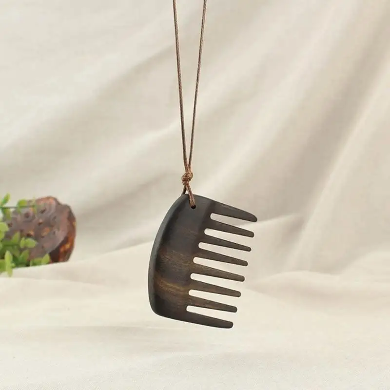 Comb Necklace Adjustable Clavicle Chain Hairstyle Maintenance Accessory