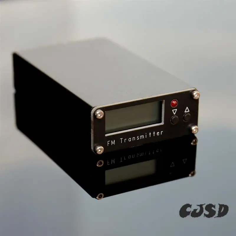 

CJSD-2KM FM Transmitter 76-108Mhz Digital Display 0.5W 500Mw Stereo Transmitter For DSP Radio Broadcast Station With Antenna