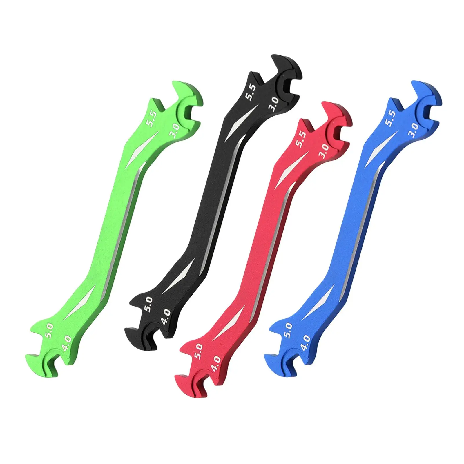 Aluminum Alloy RC Screw Wrench RC Car Repair Tools 3/4/5/5.5mm