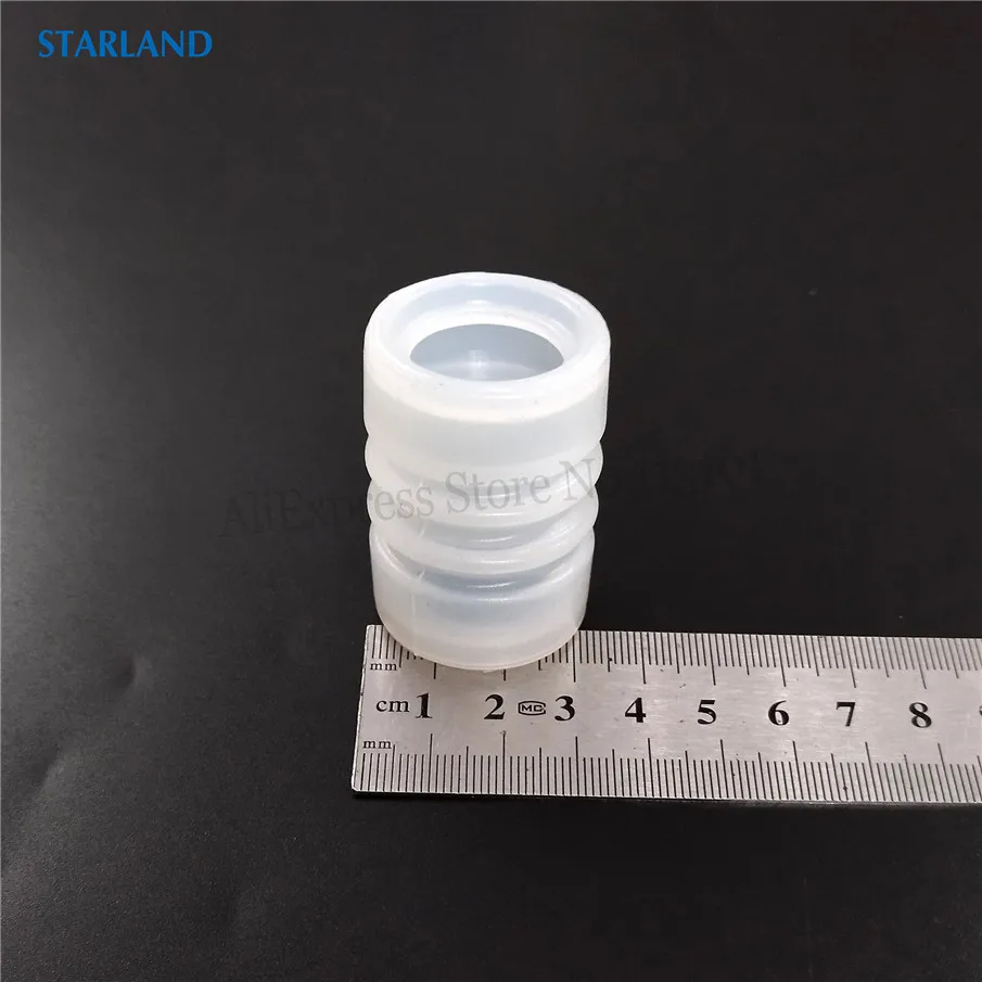 Цельная силиконовая уплотнительная трубка, мягкие машины для мороженого, аксессуар, эластичное кольцо для гофрированной трубы, запасная часть, новый фитинг