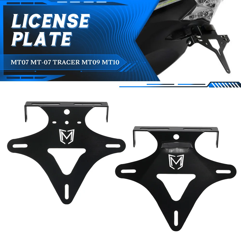 

Universal Motorcycle FOR YAMAHA MT07 MT-07 TRACER MT09 MT10 License Plate Holder Bracket Rear Tail Tidy Fender Eliminator Kit