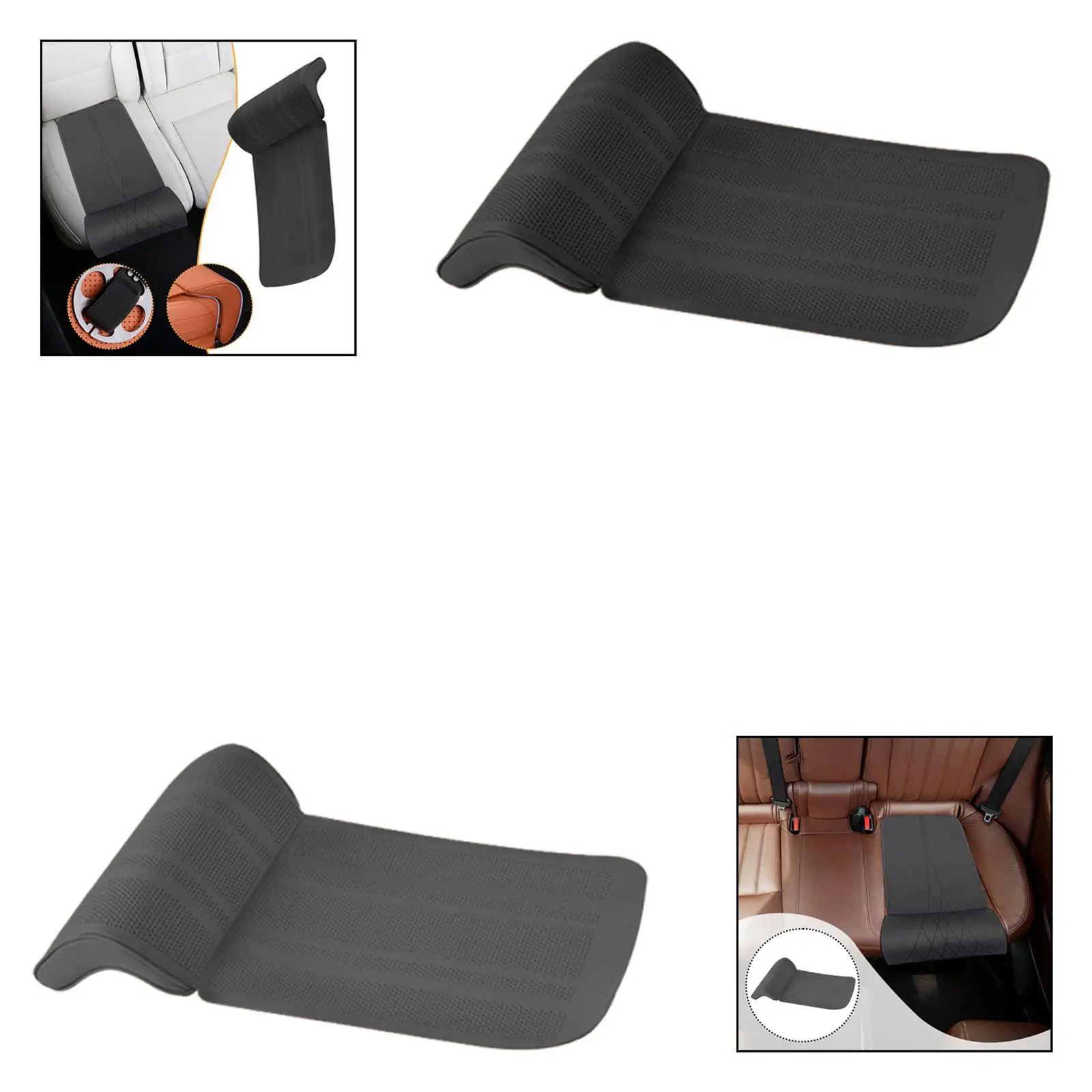 

Эргономичная подушка-подставка для ног из искусственной кожи с эффектом памяти, универсальная, для комфортных длительных поездок