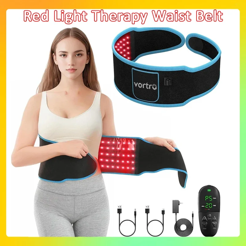 

850 нм 660 нм светодиодные косметические устройства для сжигания жира и лица, грелка для похудения, талии, грелка для всего тела, красный и инфракрасный свет, терапевтический пояс