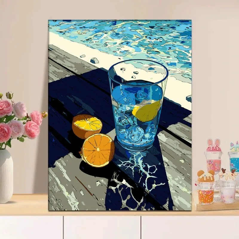 

A-0089 Abstract Mountain Landscape Oil Painting, Thick Brushstrokes, Contemporary Wall Decor