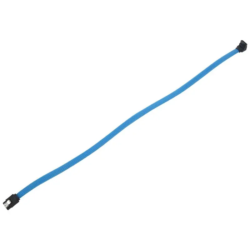 5Pcs 50CM SATA 3.0 III SATA3 7Pin Data Cable 6Gb/S SSD Cables HDD Hard Disk Data Cord With Nylon Sleeved Premium Version