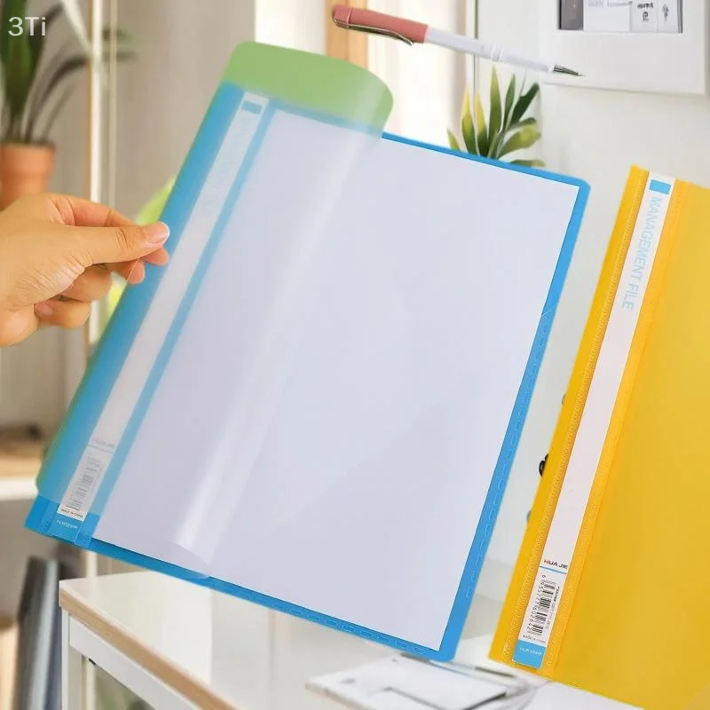 5pcs A4 프로젝트 폴더, 프리젠테이션 프로젝트 폴더 A4 보고서, 문서 파일 투명 커버