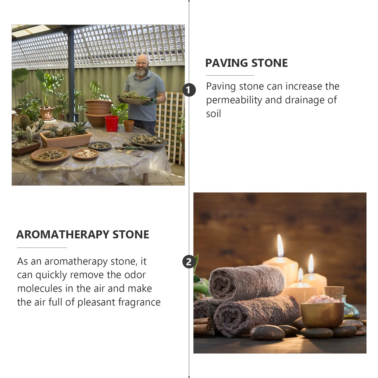 

100g Decorative Gravel Stones for Aquariums Flower Arrangements Walkways Water Features No Edges Decorative Gravel