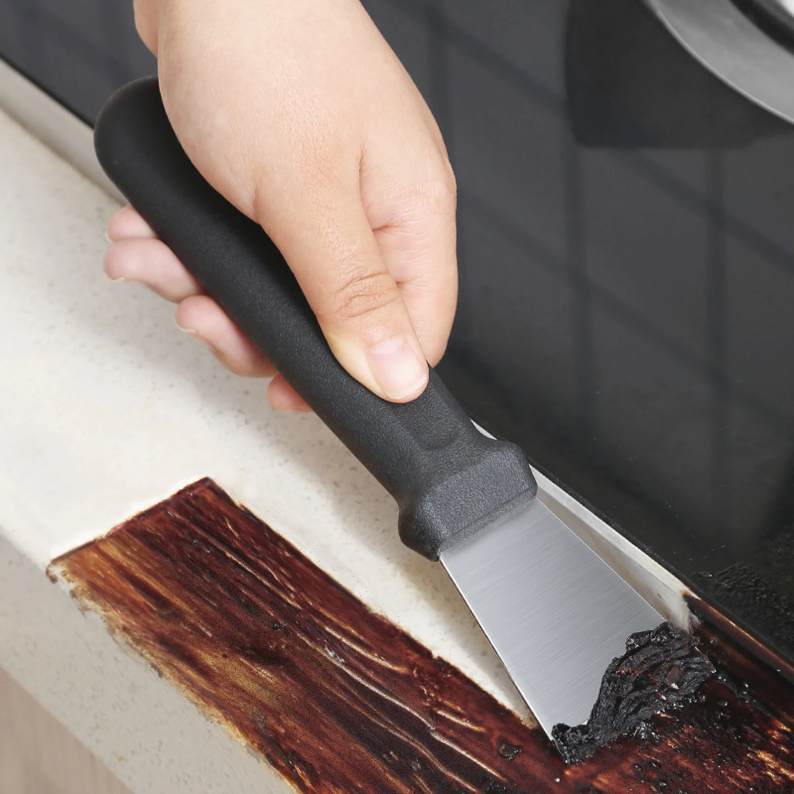 

5 Pcs Stove Cleaning Shovel Refrigerator Stainless Steel Fridge Freezer Ice Scraper