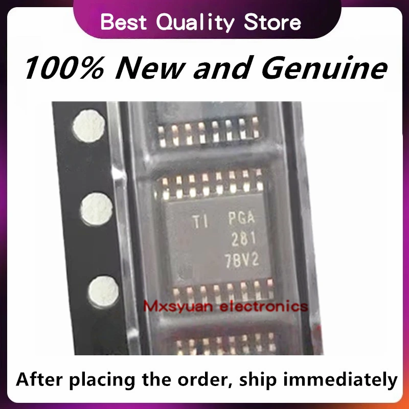 

5PCS/LOT PGA281 PGA281AIPW PGA281AIPWR TSSOP16 100% New and Genuine