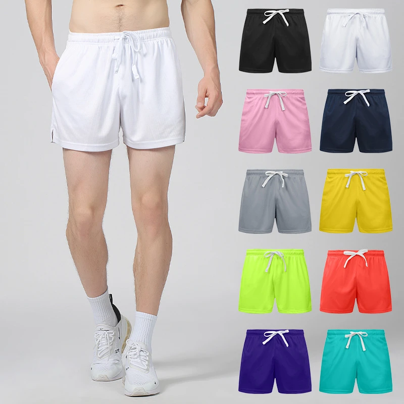 

Summer Sports Shorts Men's Running Fitness Short Quick Dry Breathable Sport Pant Male Basketball Pants Solid Casual Sportshort