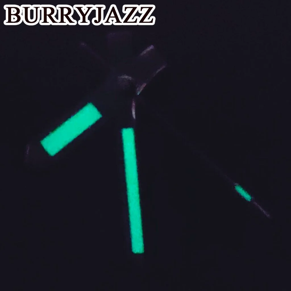 BURRYJAZZ NH35 NH36 NH38 7S26 7S36 4R35 4R36 Watch Hands Silver Gold Rose Gold Hands Green Luminous