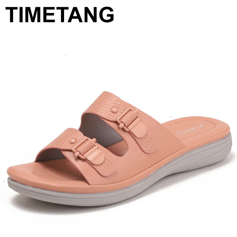 

Women Summer Slippers Outdoor Travel Beach Casual Comfortable Wearing Ultra-Leather Upaded Version